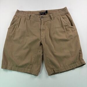 Gramicci Original Freedom Shorts Mens 32 Tan Khaki Stretch Climbing Hiking 9"